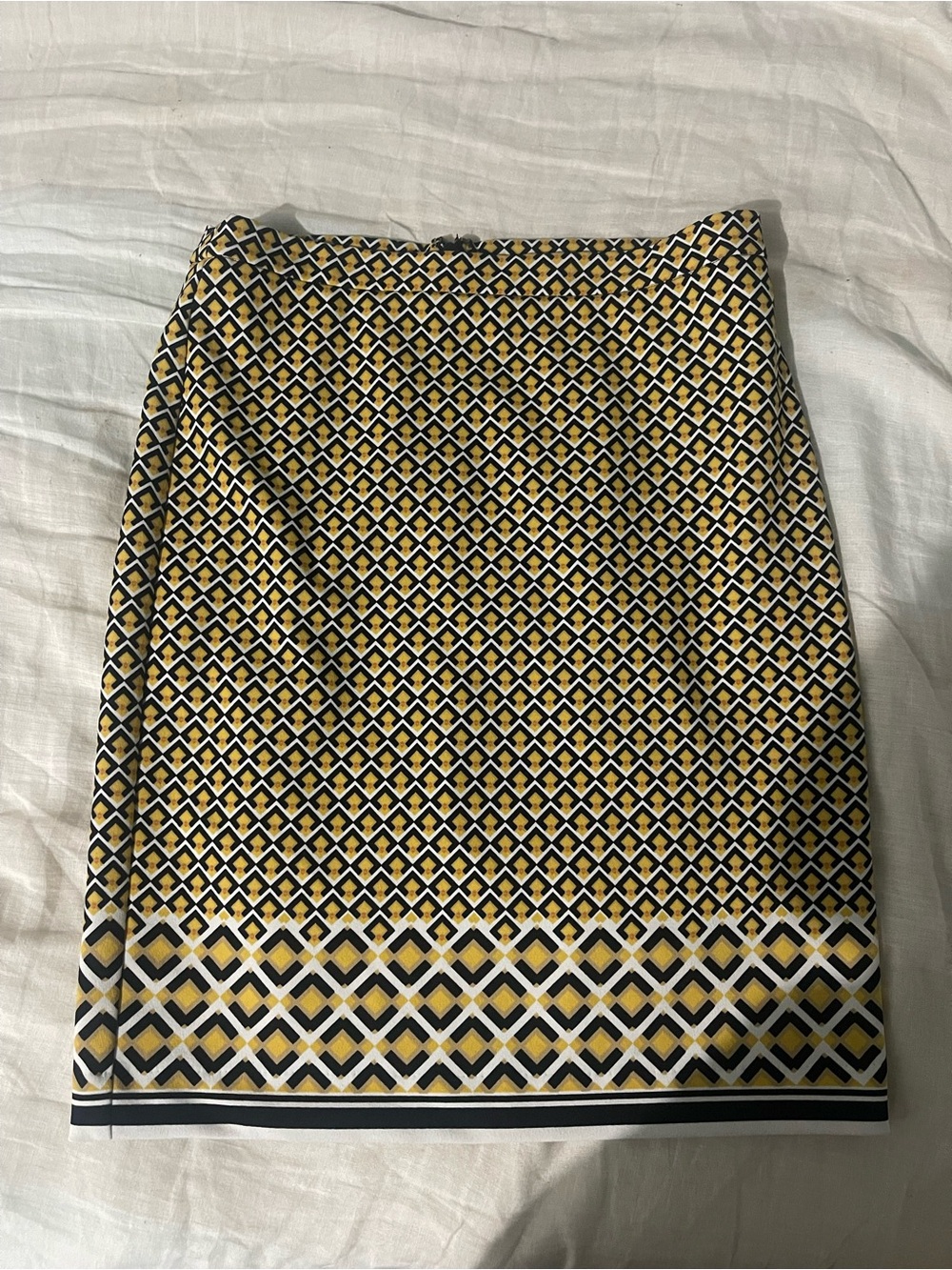 Banana Republic Pattern Pencil Skirt
